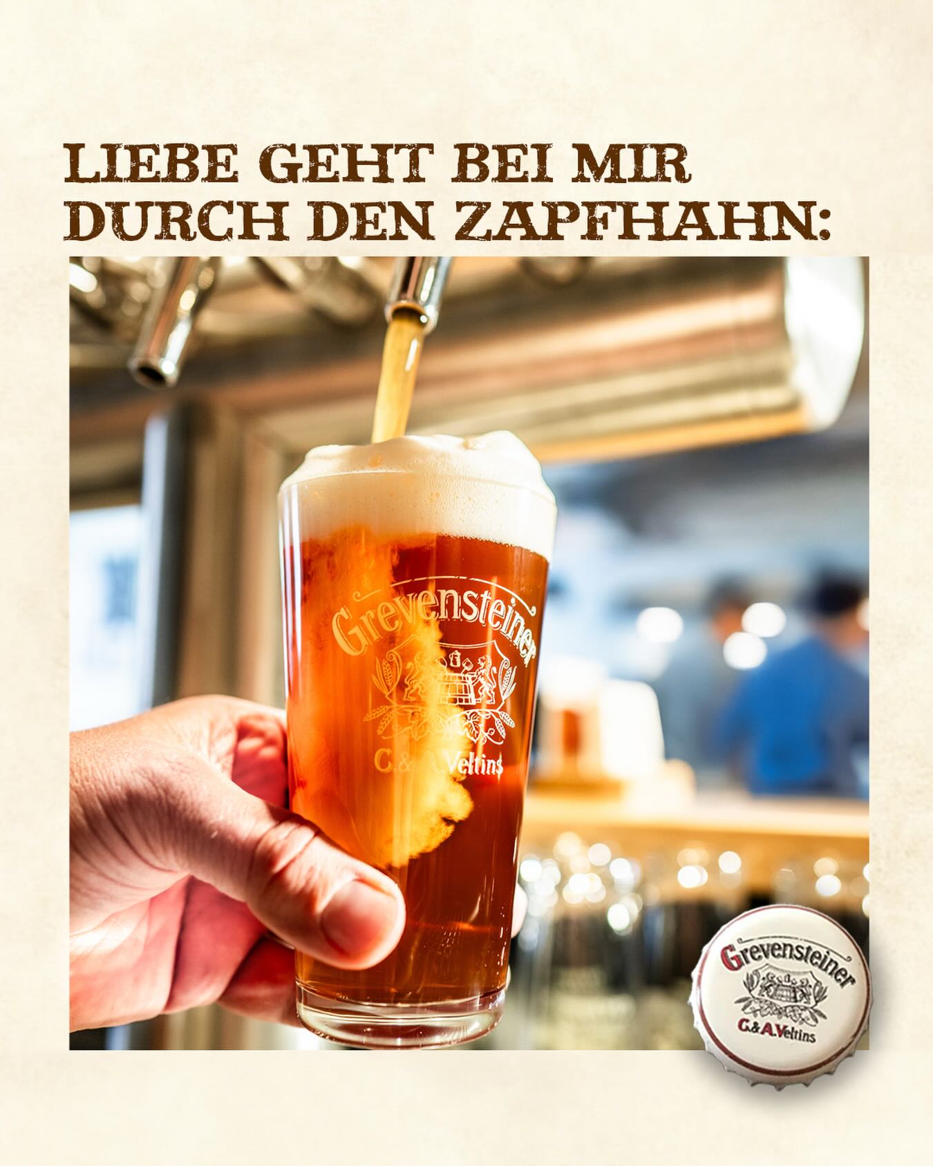 Mit dir würde ich sogar mein letztes Grevensteiner teilen! 😍🍻 #grevensteiner #landbier #grevensteinerbeer #wanderlust